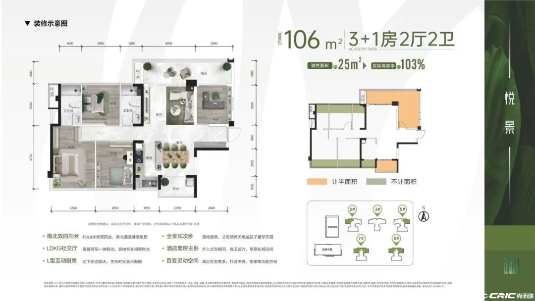 悦景户型图