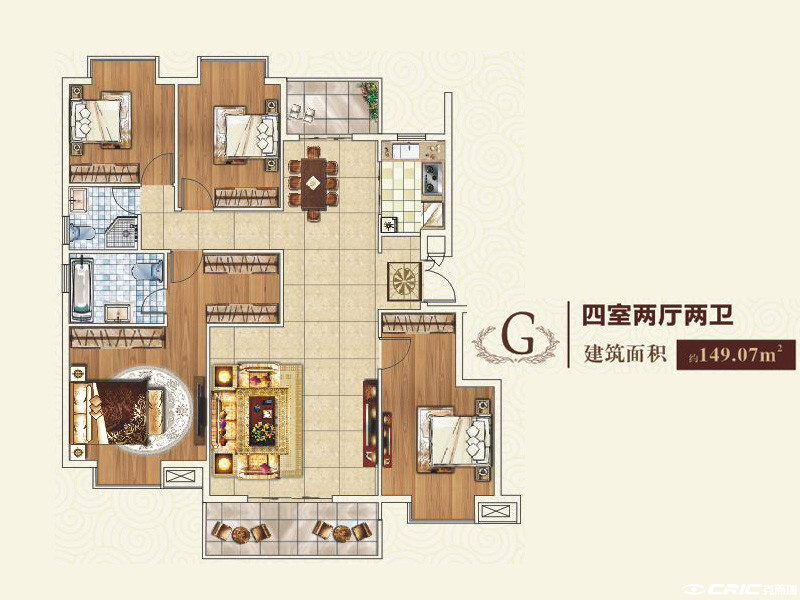 G户型图