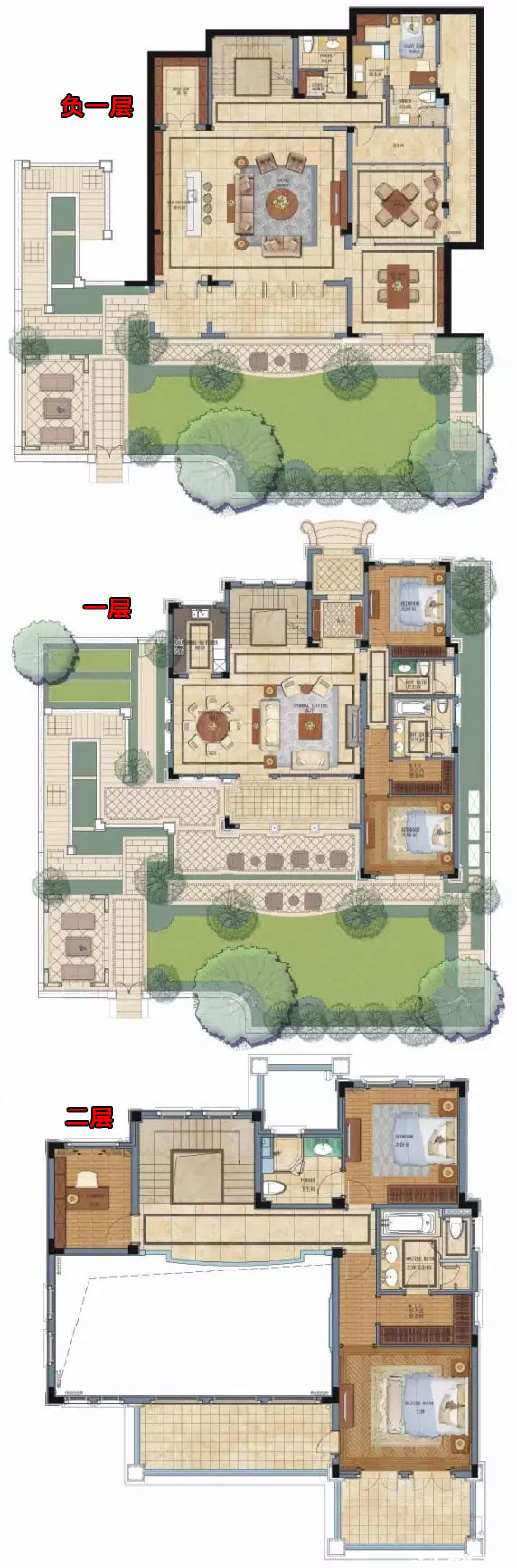 429㎡A3户型8室户型图
