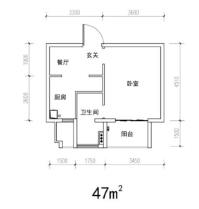 47户型图