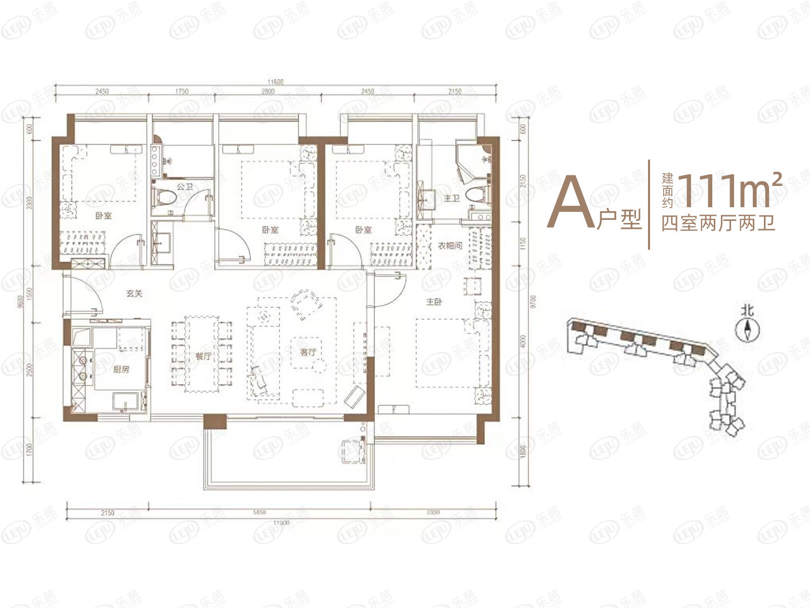 A户型户型图