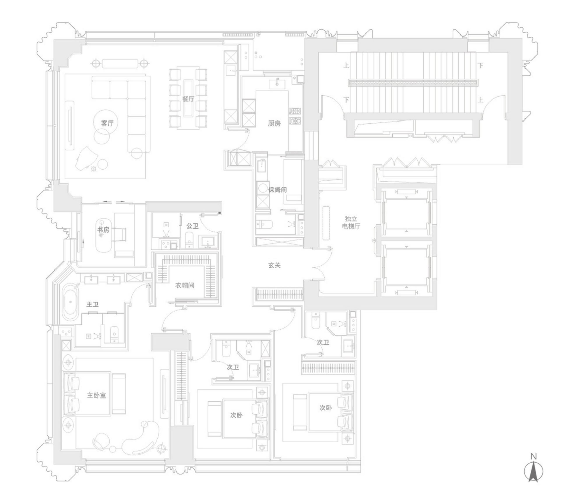 A2/B2/C2户型图