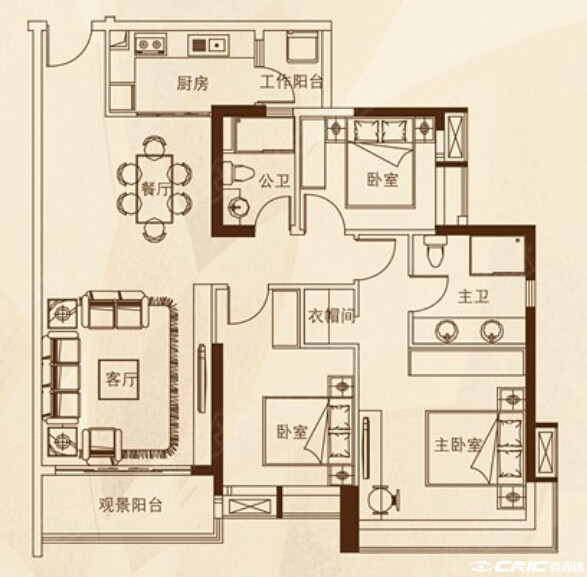 C4户型图