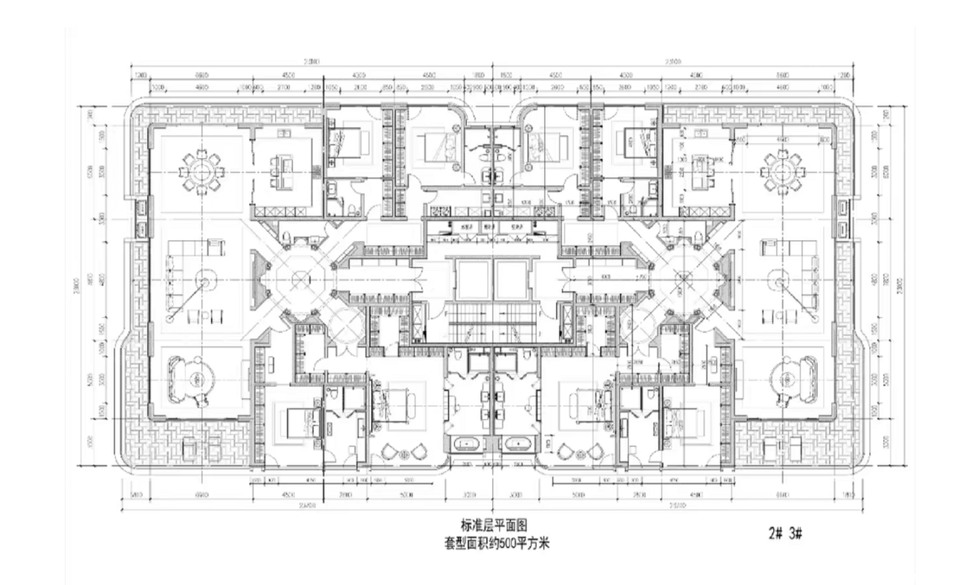 500户型图