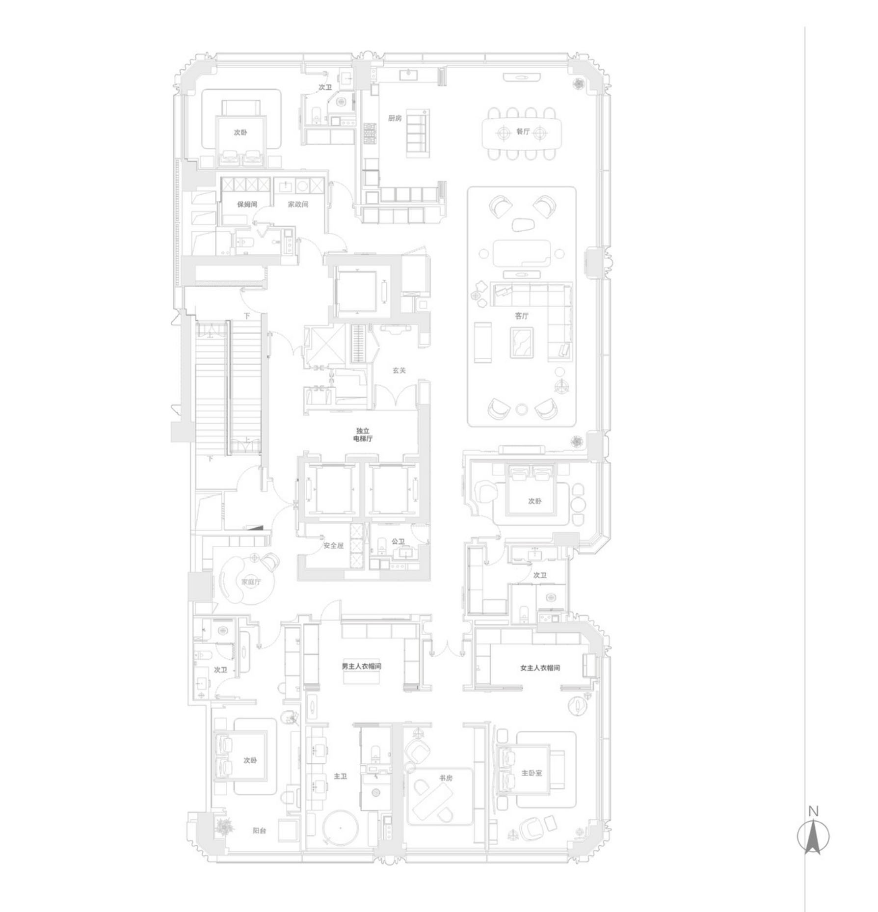 A3/B3户型图