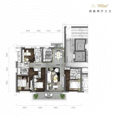 190户型图