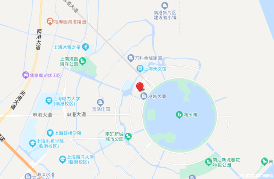 南汇区临港新城主城区WNW-A1-14-1商住地块 区位交通图