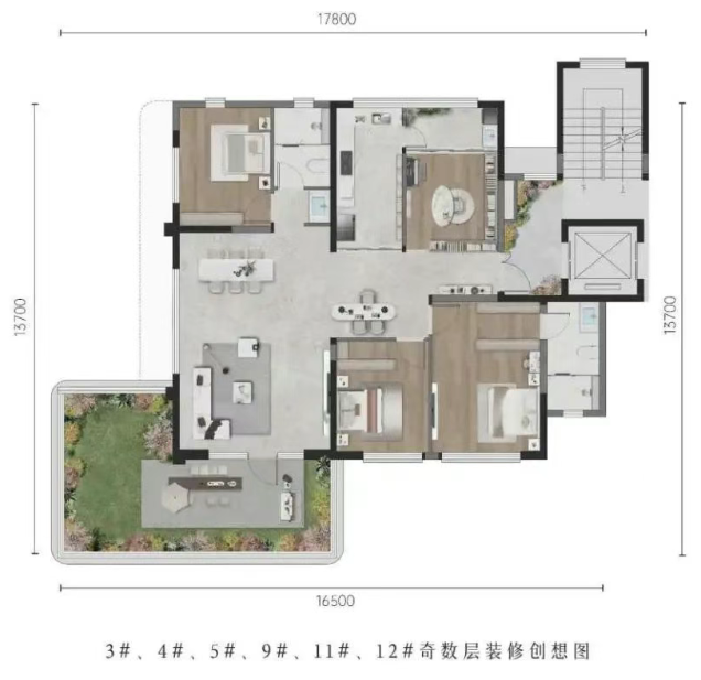 130户型图