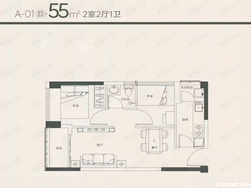 55户型图