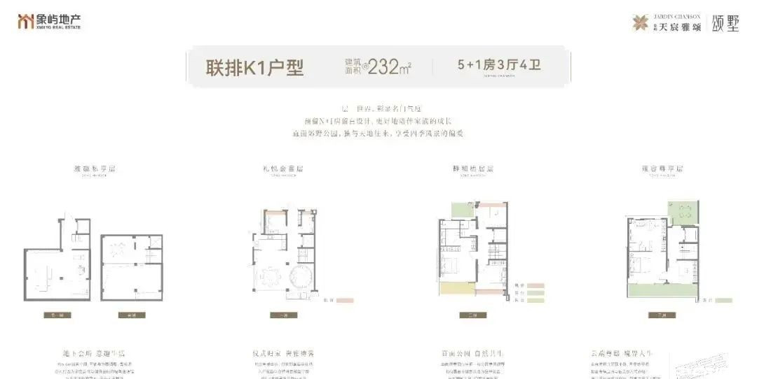 联排户型图