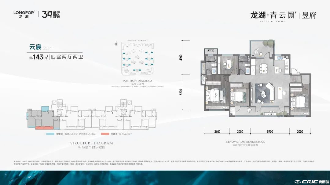 143㎡户型图