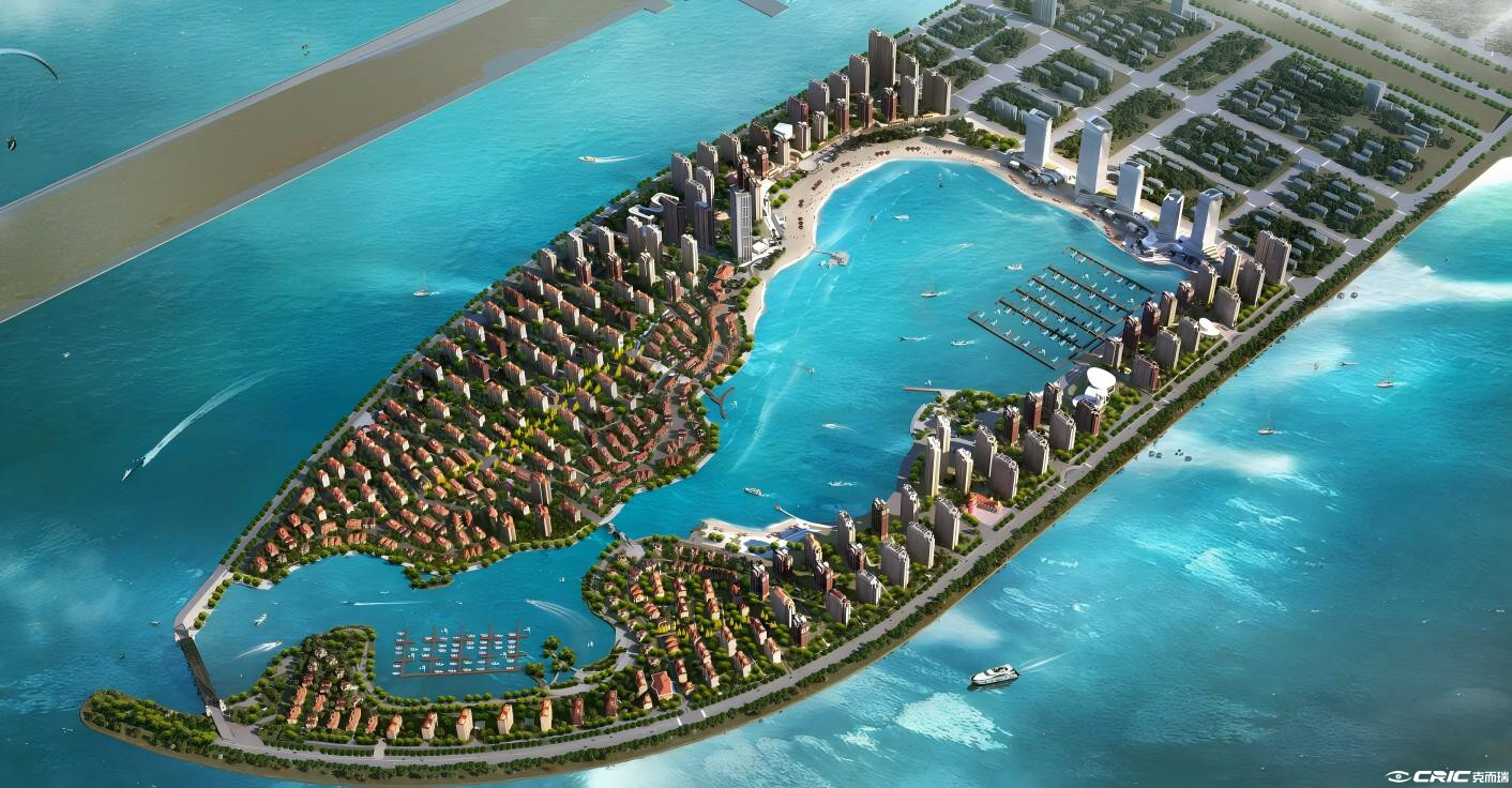 世茂起雲湾月沙湾 效果图