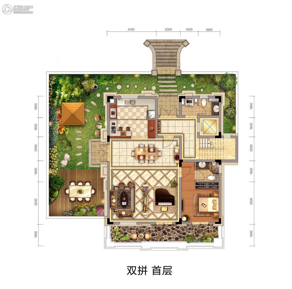 F1户型图
