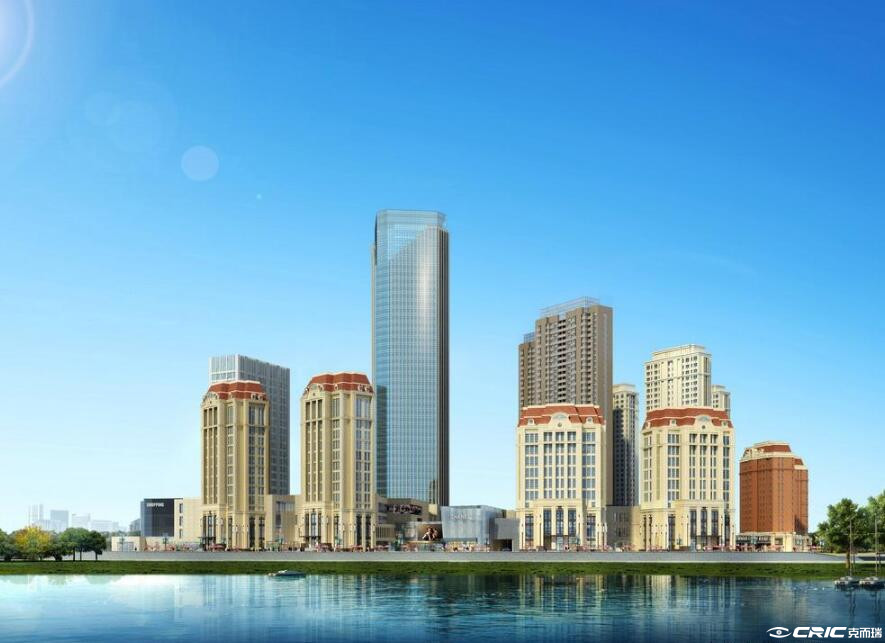 首创天阅海河 效果图