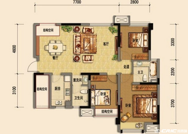 C4-1户型图
