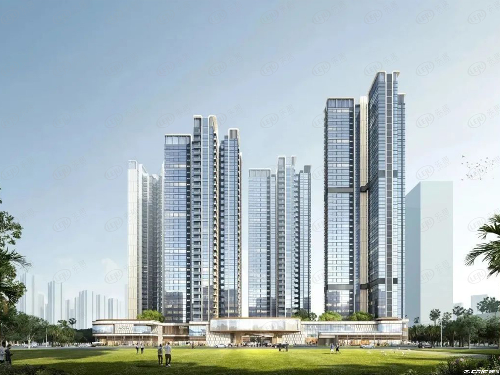 中铁能建阅臻府 效果图