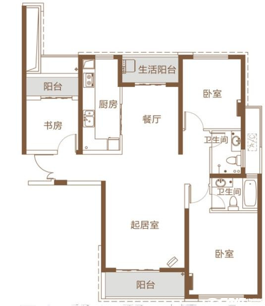 B2户型图