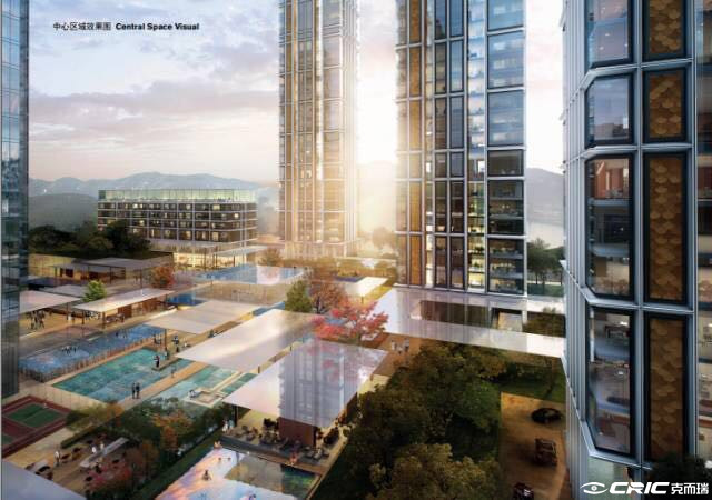 中国铁建西派城 效果图