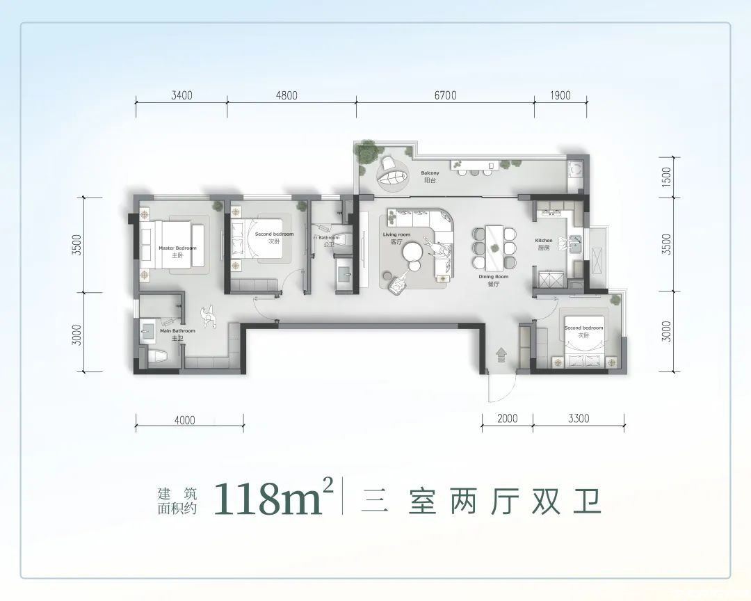 118户型户型图