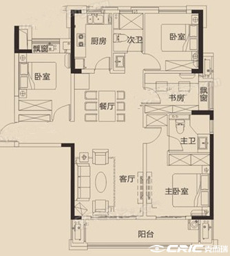 C户型图