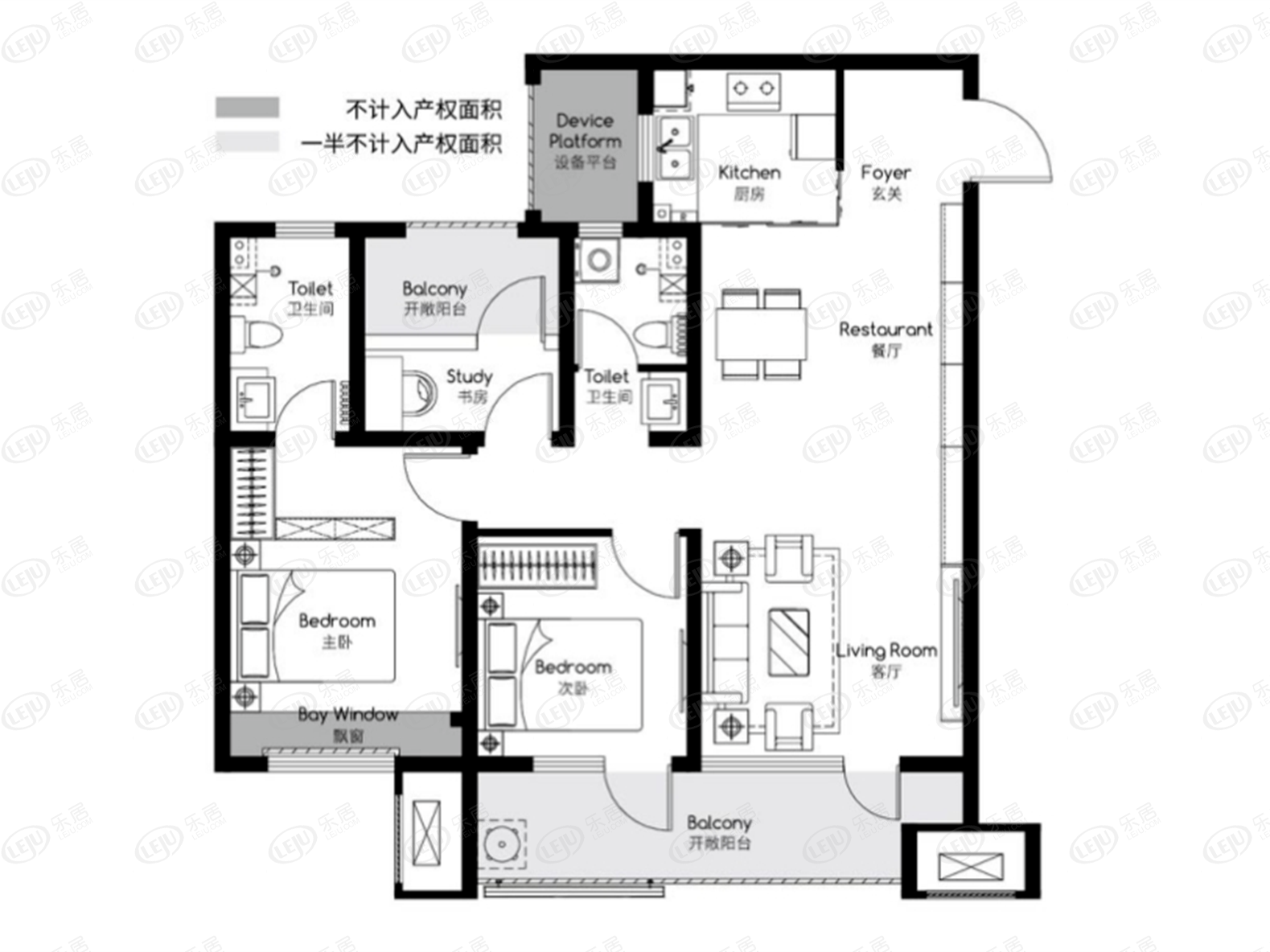 110户型图
