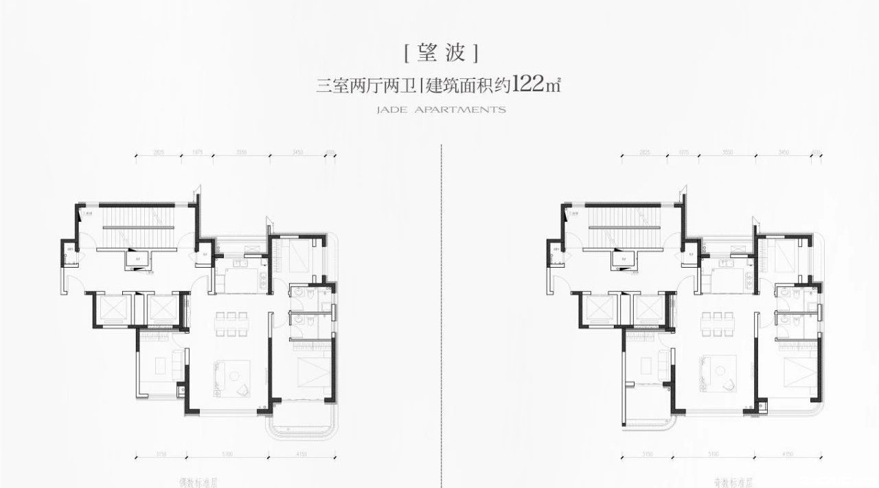 122户型图