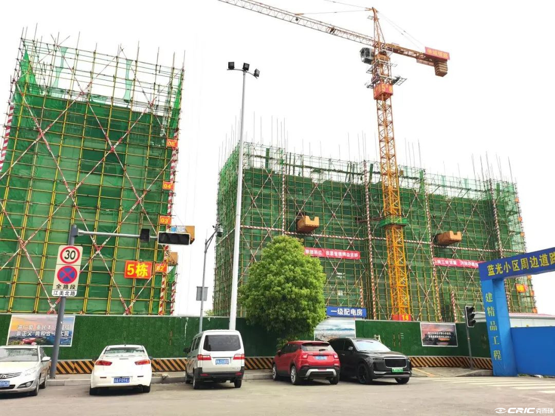 聚亿江安锦城 施工进度