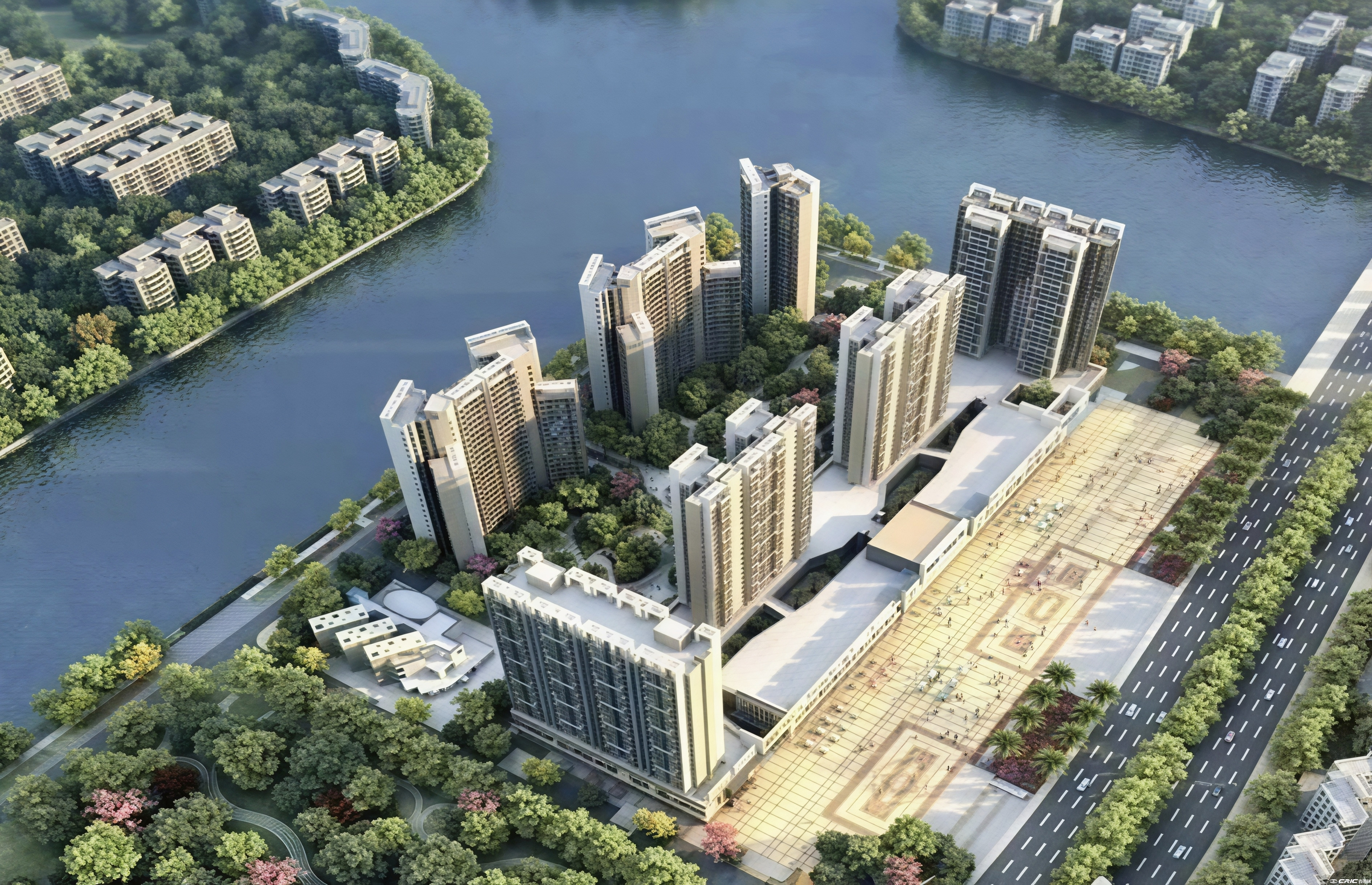 珠江源昌花园 效果图