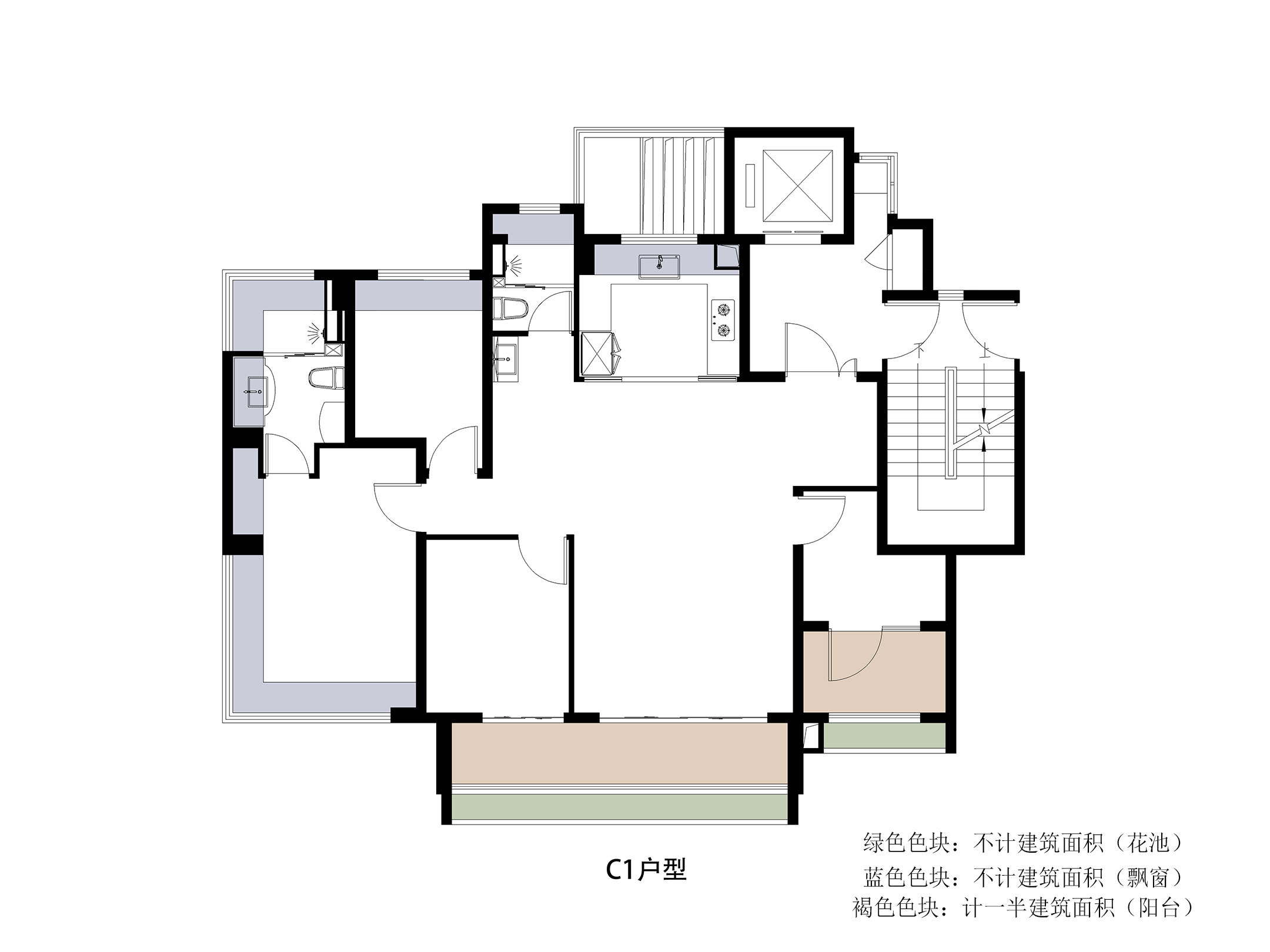 C户型图
