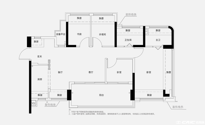 100户型图