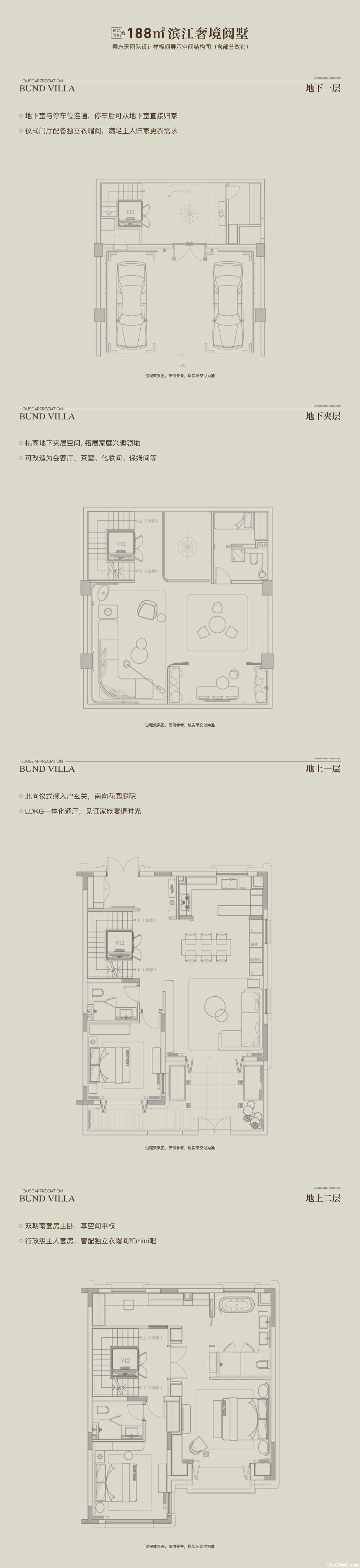 滨江奢境阅墅户型图
