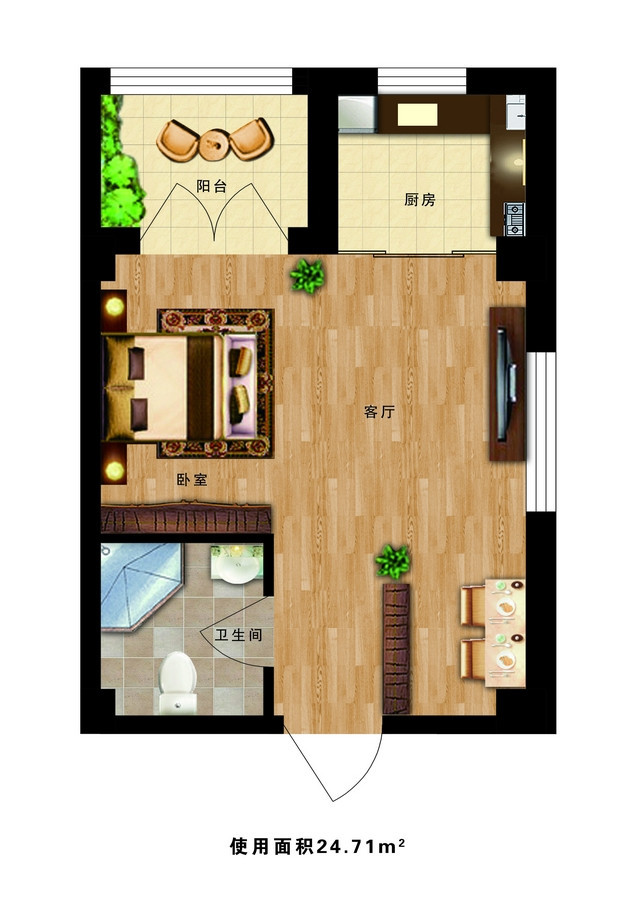 C户型图