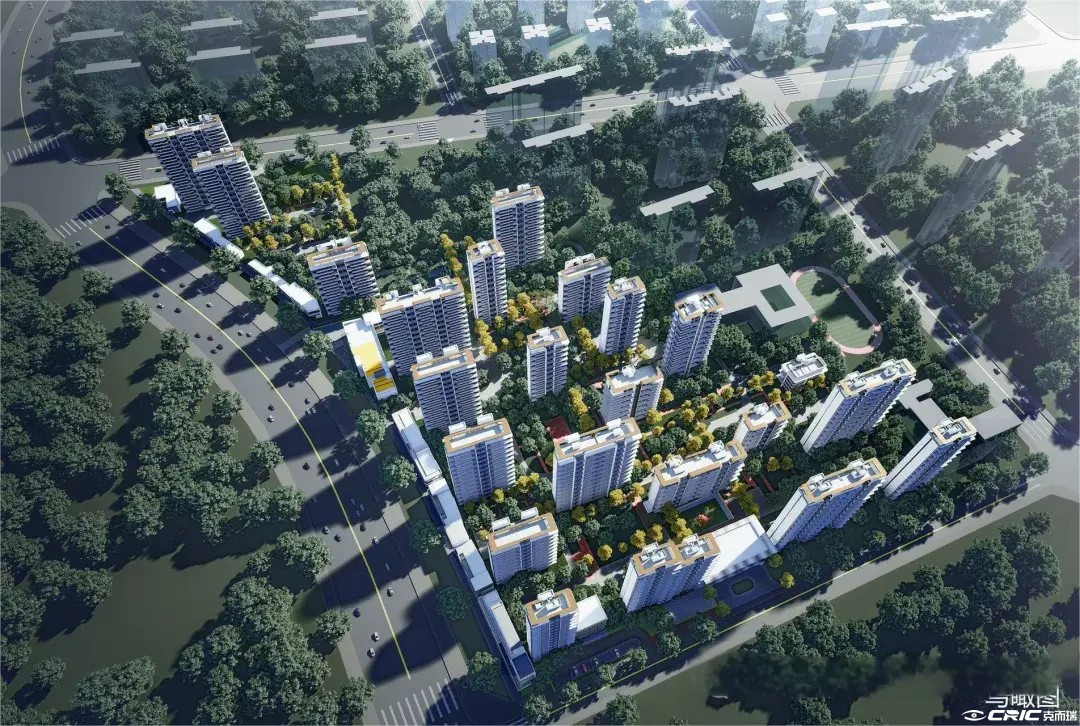 中铁阅湖 效果图