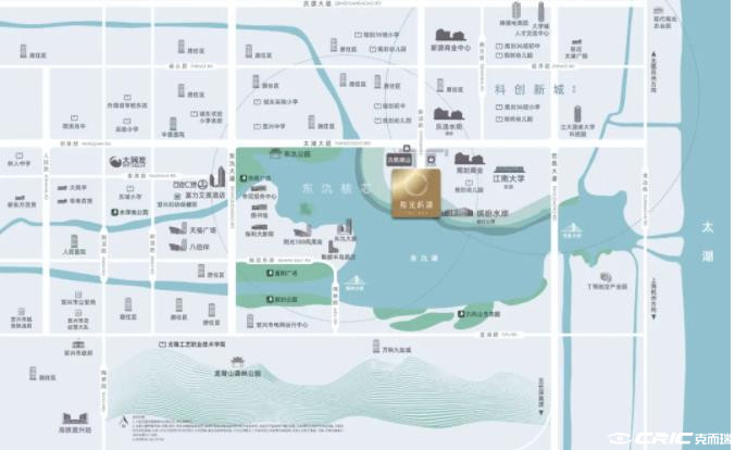 华晟新力·和光屿湖 区位交通图