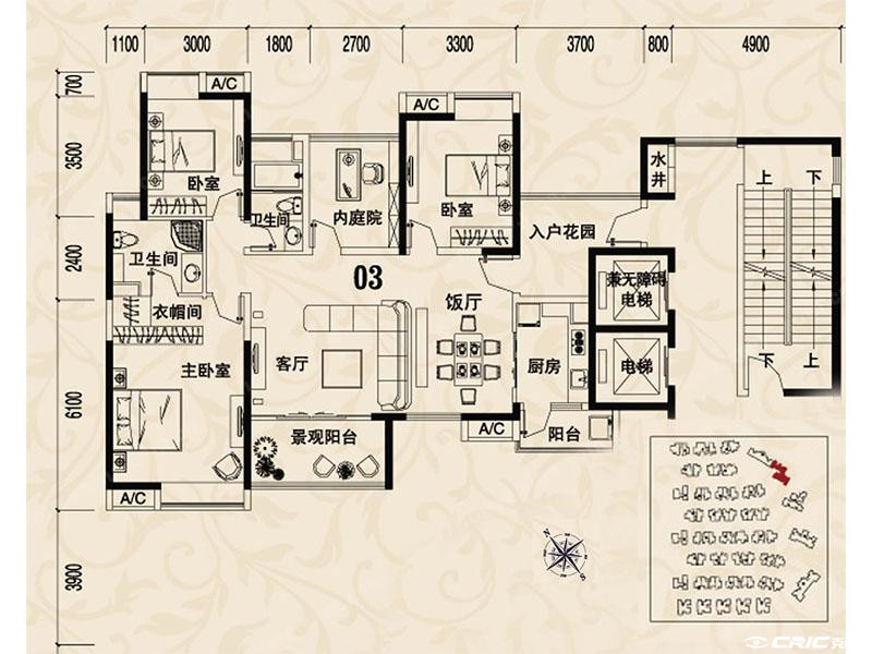 C2户型图