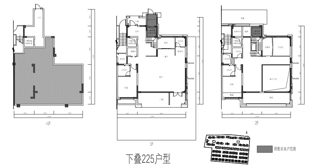 下叠225户型图