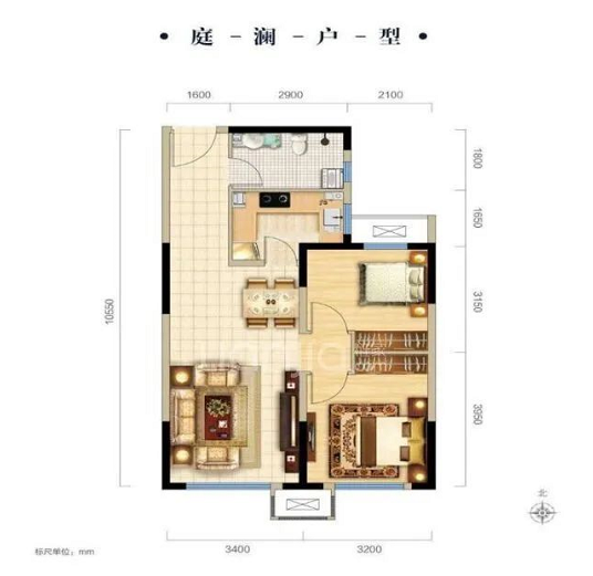 庭澜户型户型图