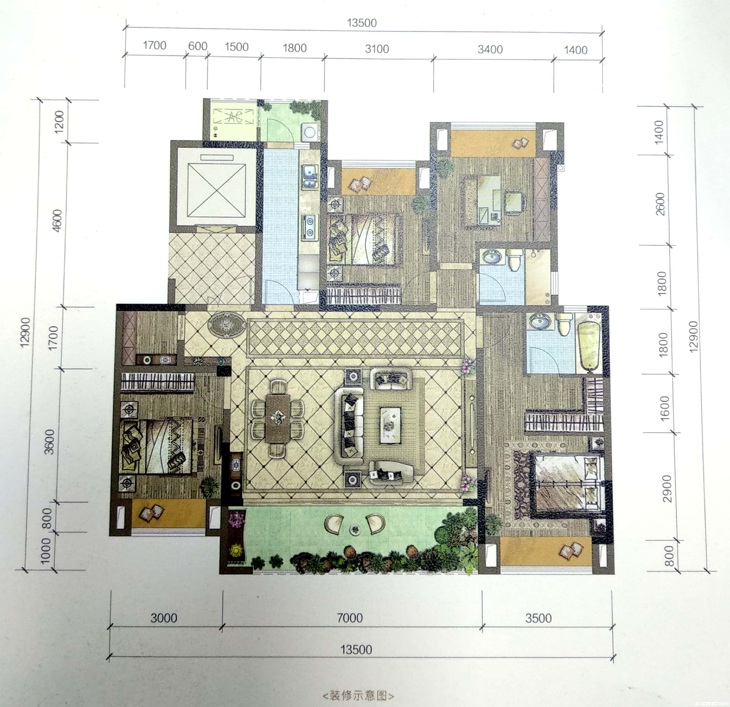 D141户型图