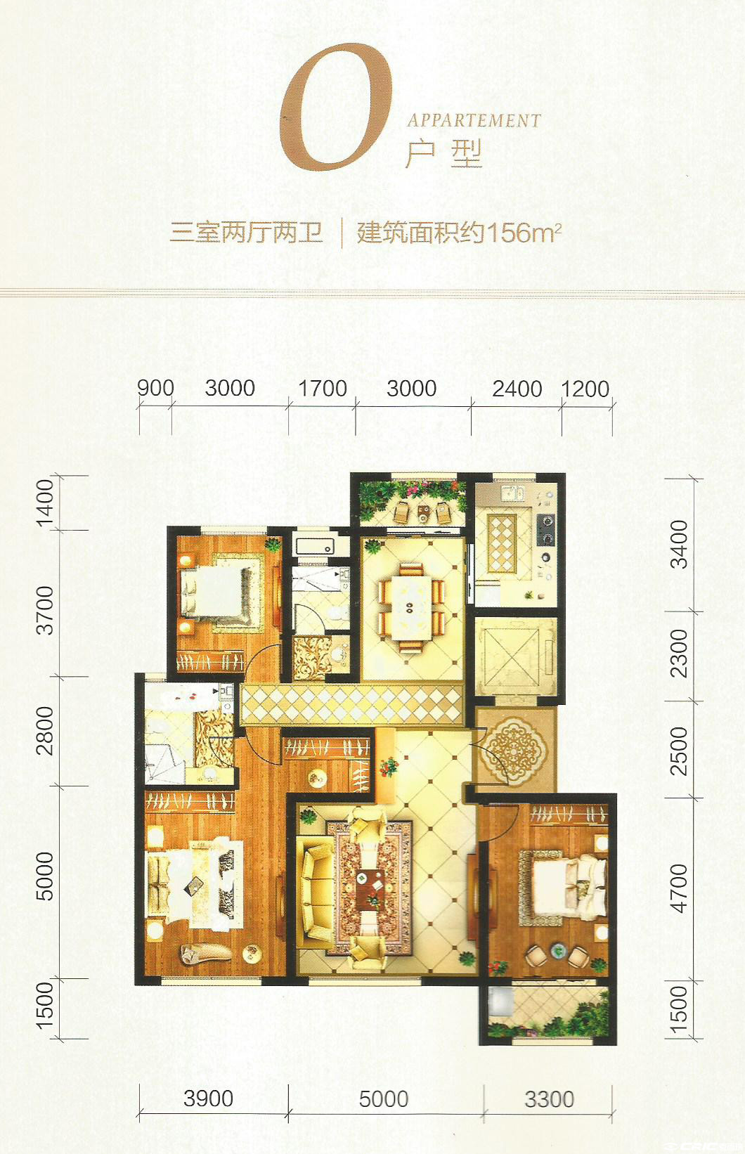 O-156户型图