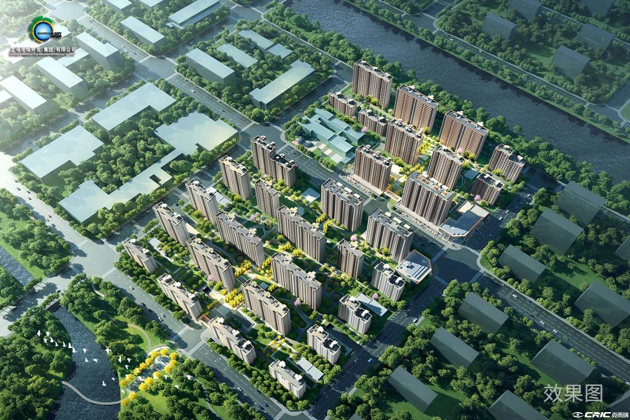 港城·云璨江语 效果图