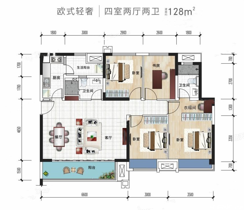 D-1户型图