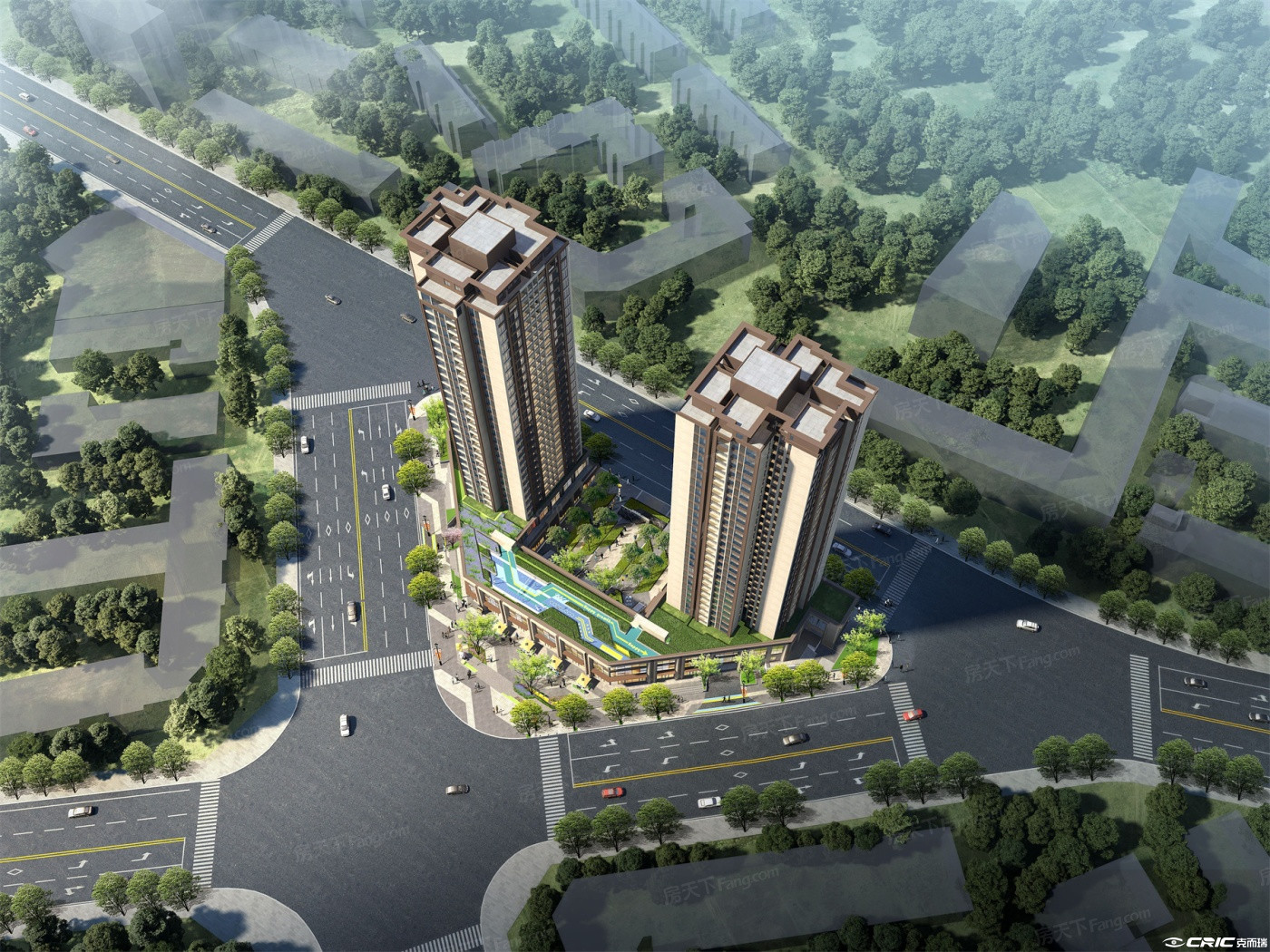 南川北京城建德远天宸 效果图