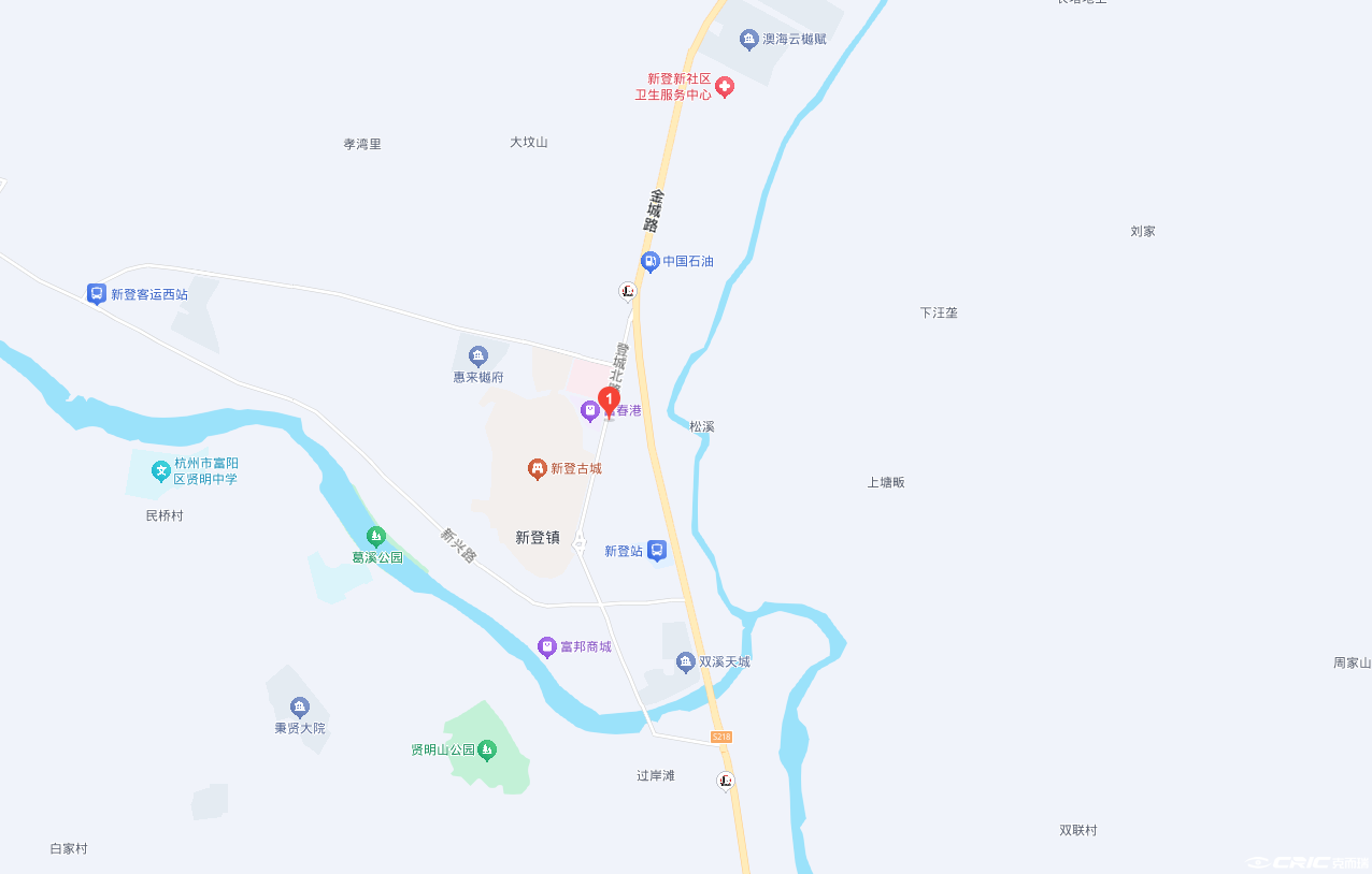 新登正和新天地 区位交通图