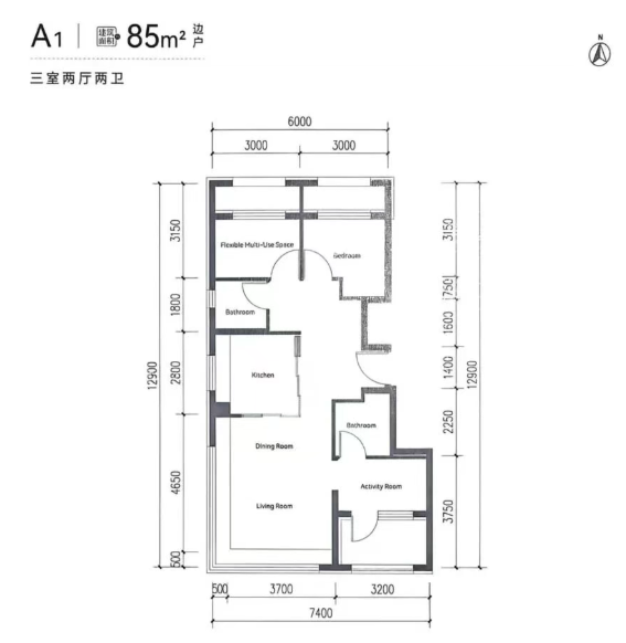 A1户型图