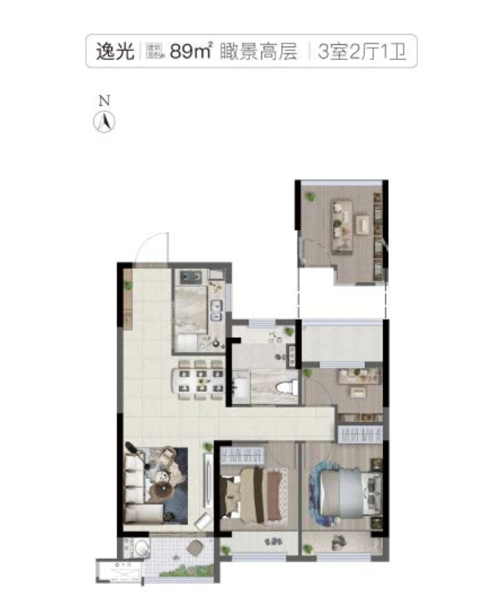 逸光户型图