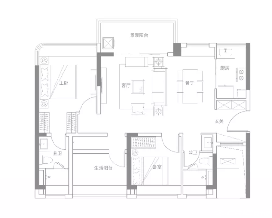 C2户型图