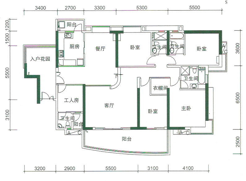 null户型图