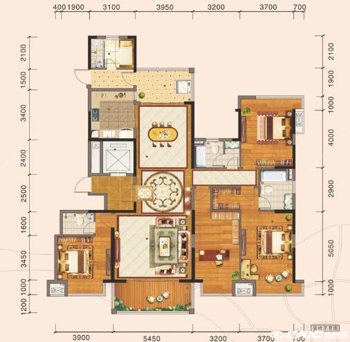 复式户型图