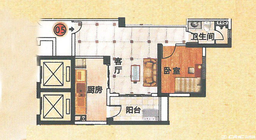 A2户型图
