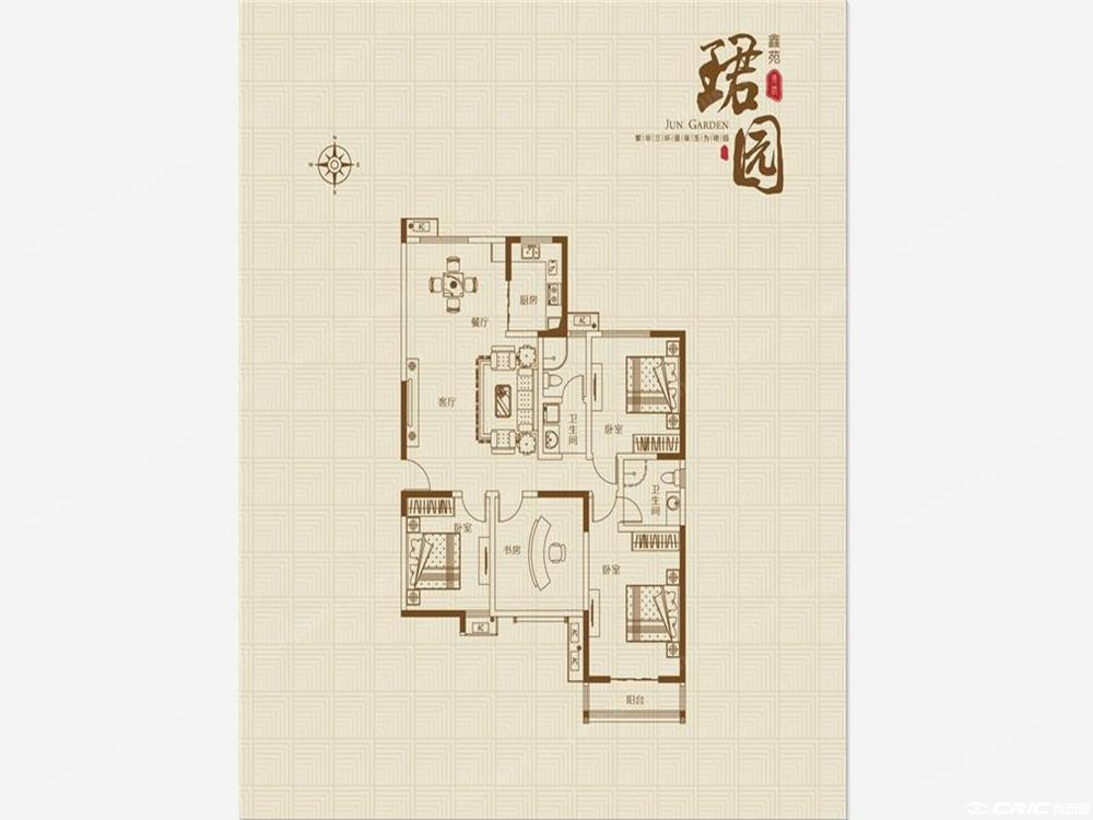 F1户型图